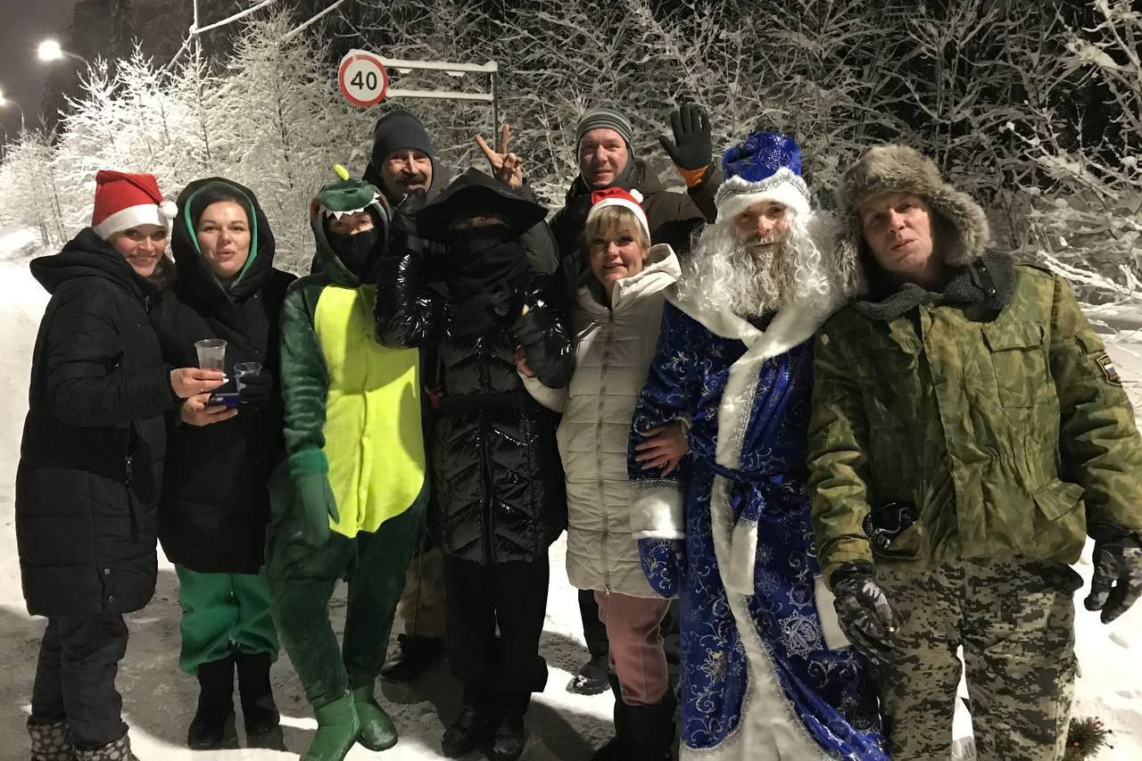 Новогодние гуляния в «Резервном»