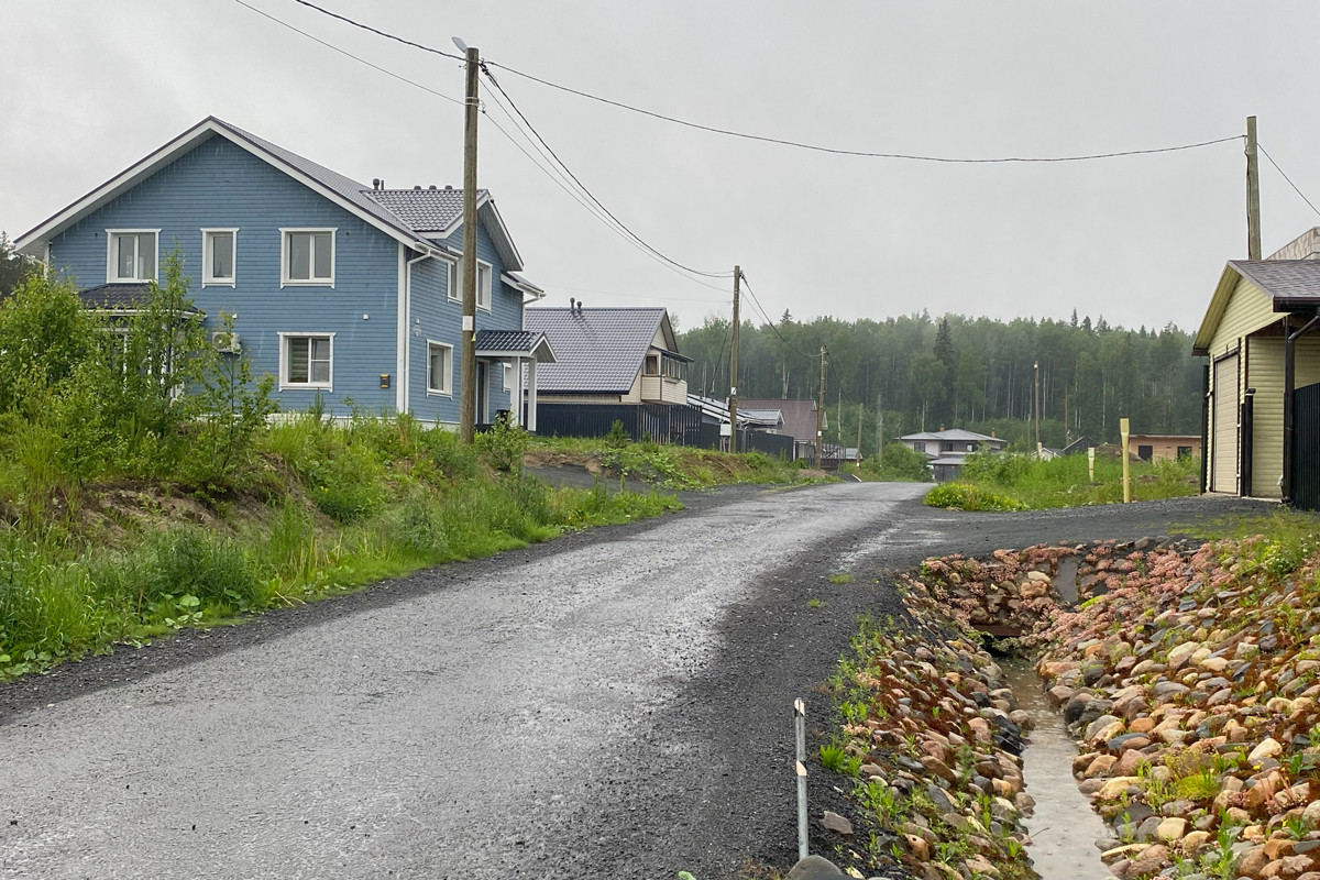Одна из улиц «Резервного»