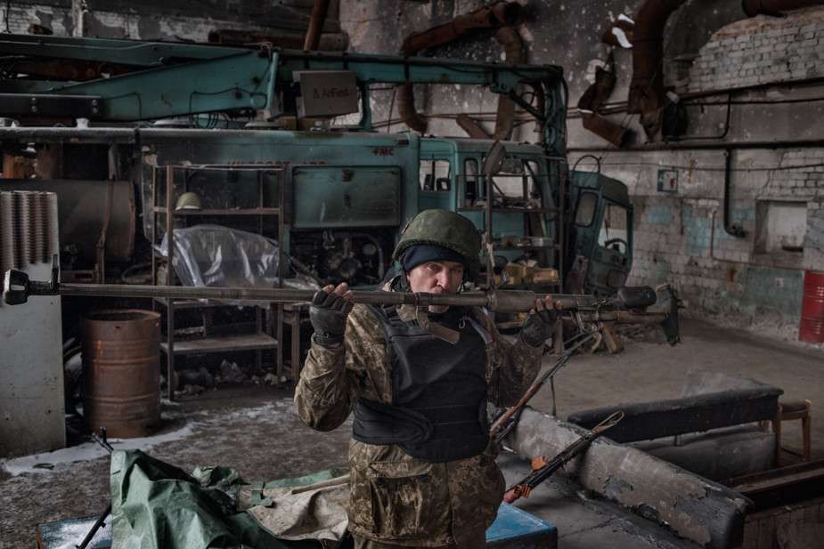 Донецкий аэропорт. Февраль, 2015 года