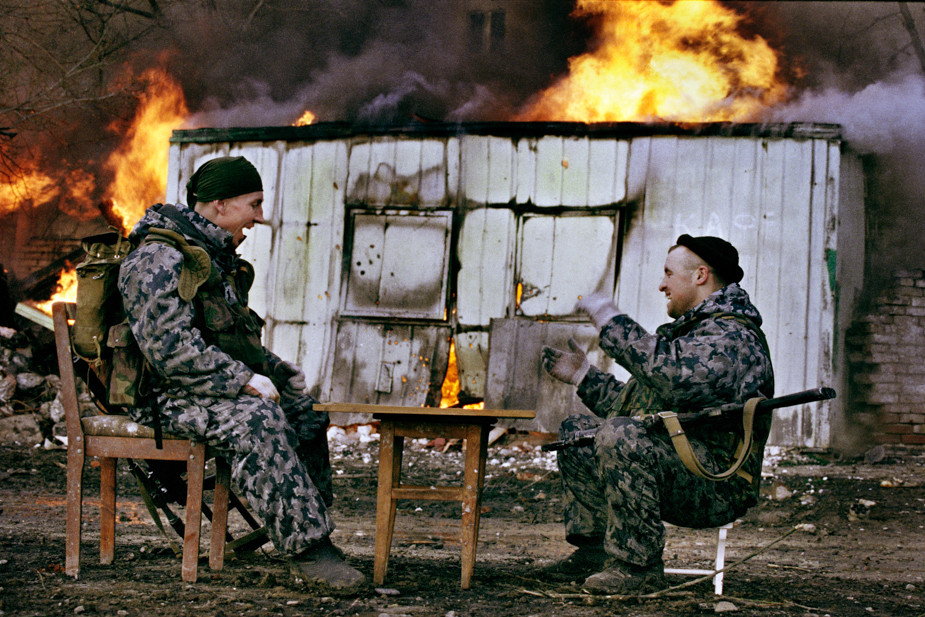 Грозный, Чечня, январь 2000 года